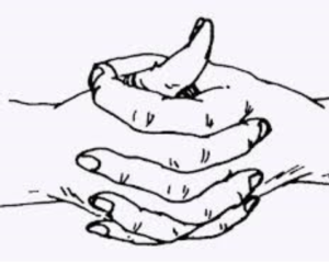 Linga Mudra - Mudra Podnosząca